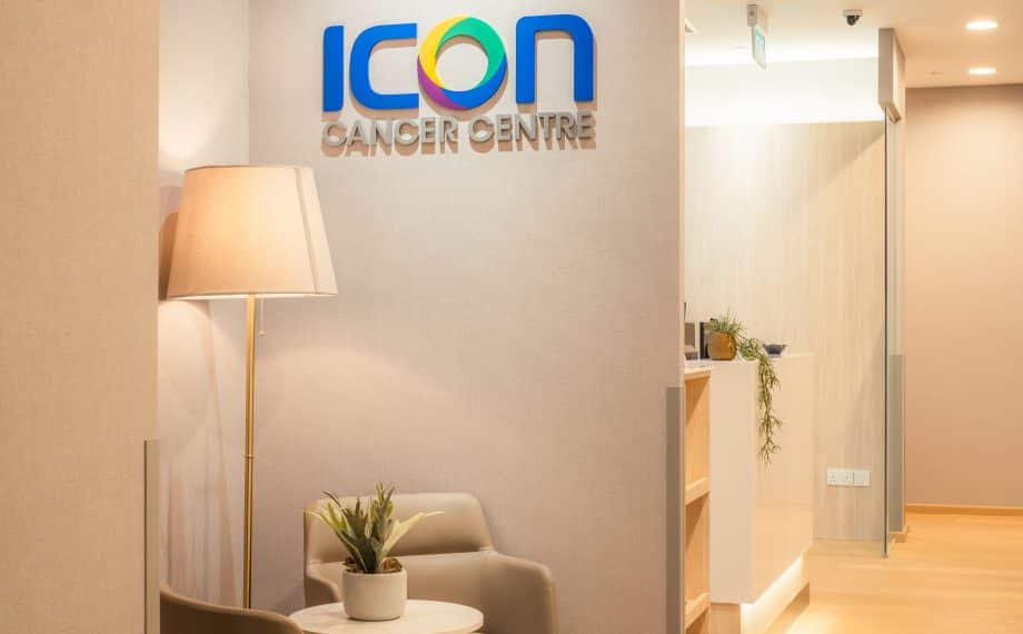 Icon Cancer Centre Mount Elizabeth Novena cosy corner