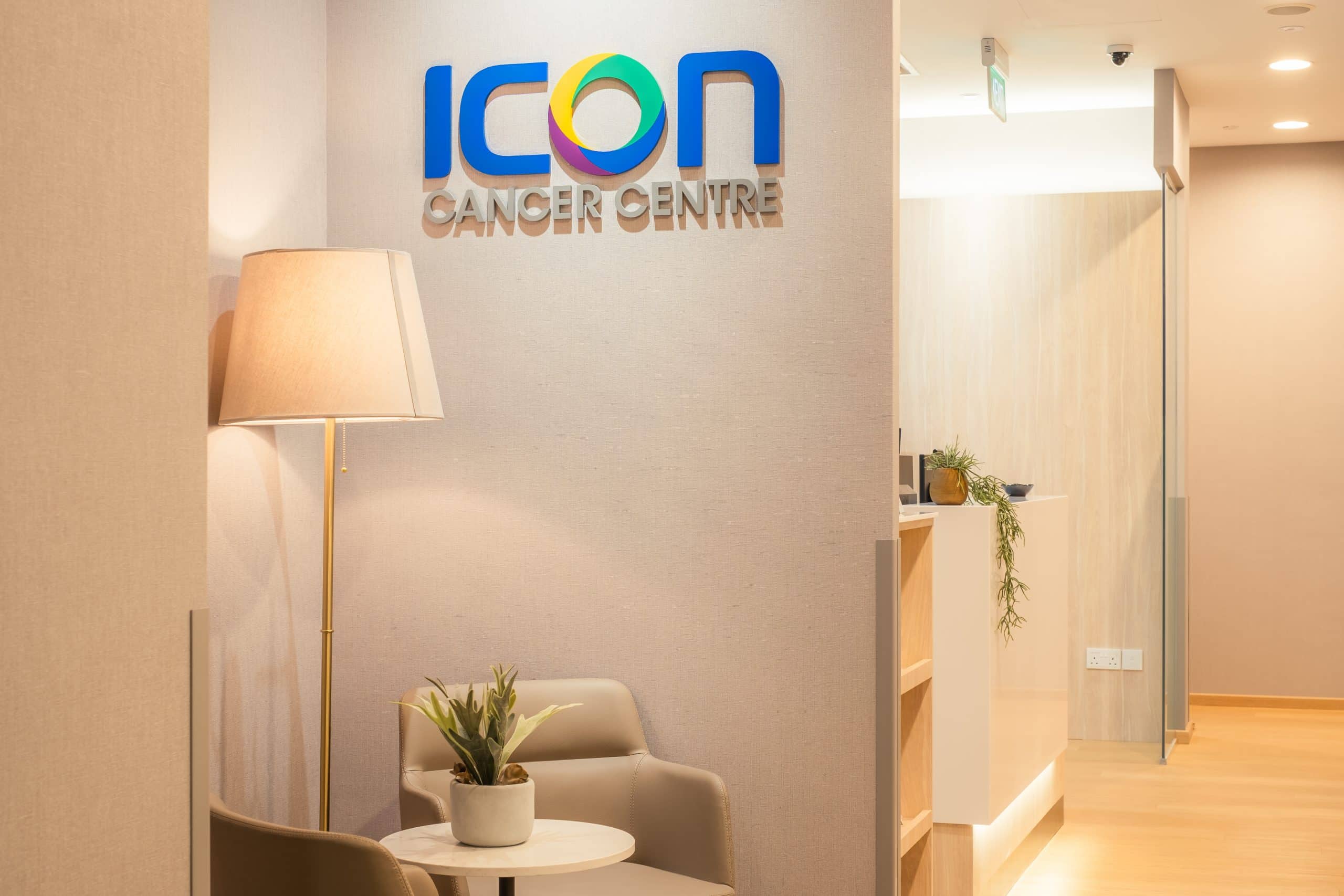 Icon Cancer Centre Mount Elizabeth Novena cosy corner