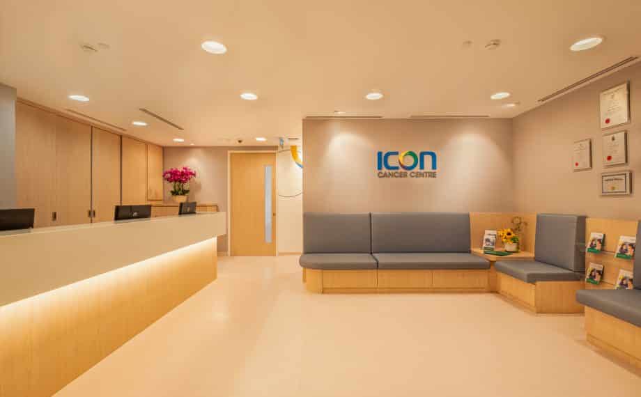 Icon Cancer Centre Mount Elizabeth Orchard reception