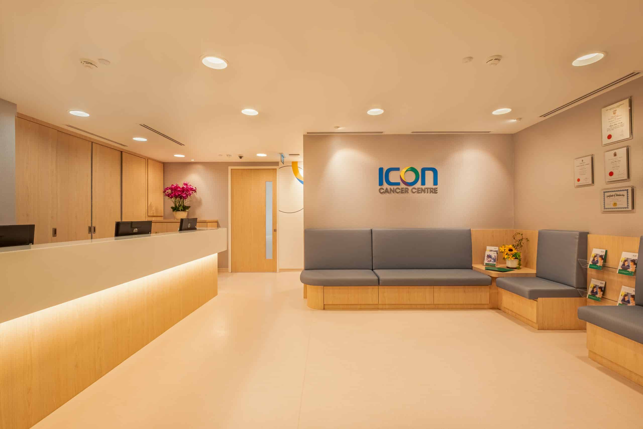 Icon Cancer Centre Mount Elizabeth Orchard reception